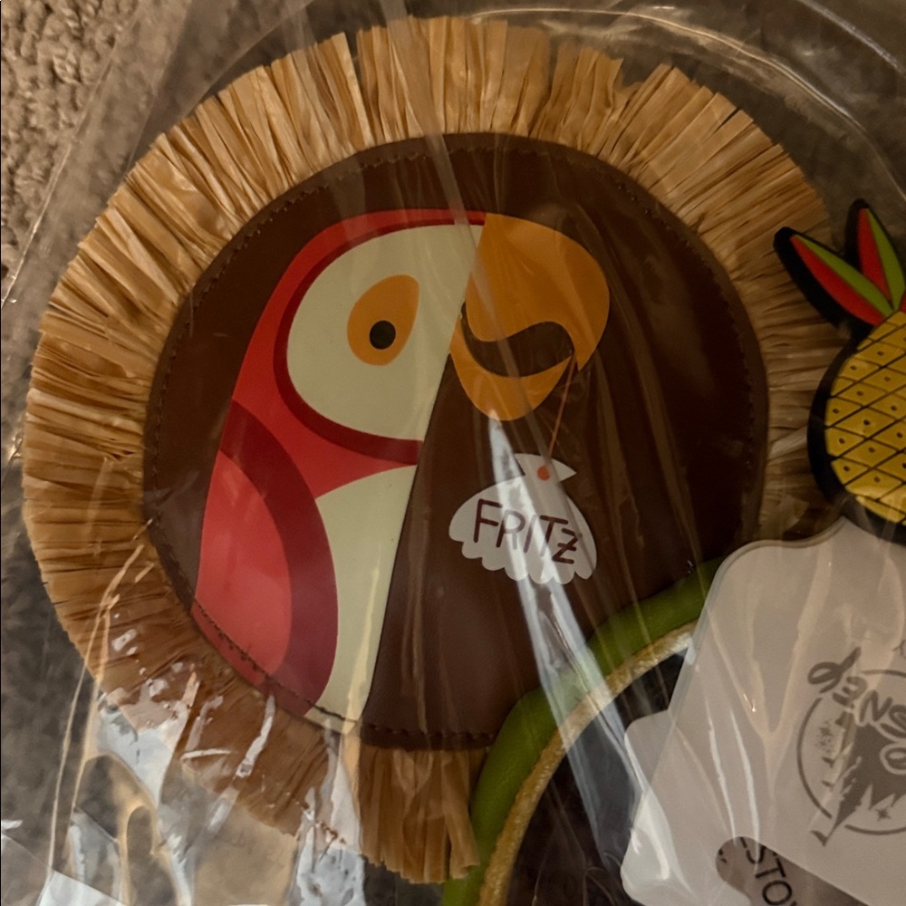 Club 33 Disney Tiki Parrot Ears Headband - Picture 3 of 4
